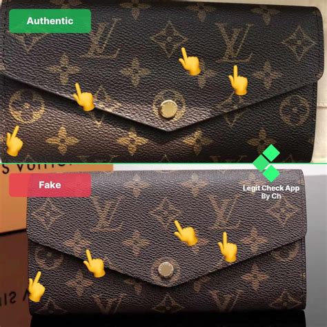 fake vs real lv wallet|real louis vuitton wallet.